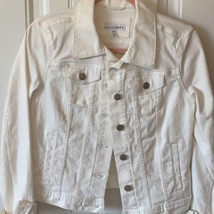 White Jean Jacket